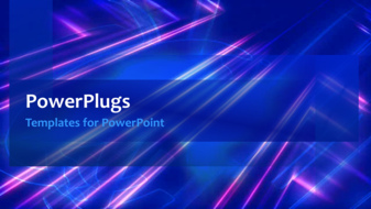 PowerPoint Template - Hi-tech background